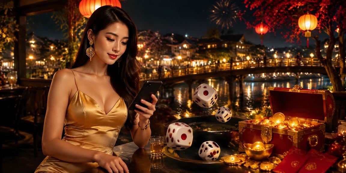 Trò chơi xúc xắc Hội An với không khí Việt Nam truyền thống, nhấn mạnh giải trí có văn hóa