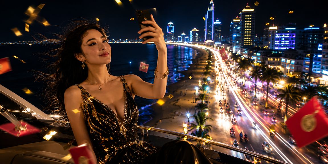 Không khí sôi động tại Quy Nhơn với người chơi theo dõi trận đấu và đặt cược qua ứng dụng di động
